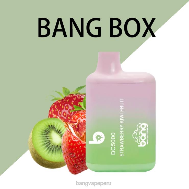 Bang Vape Box BC5000 Bolígrafo tipo c recargable con 5% nic 5000 inhalaciones - vape desechable Bang - desechable F8NHH9