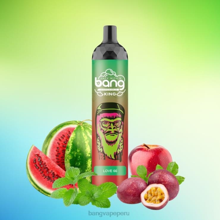 Bang Vape King 6000 inhalaciones 5% nic recargable tipo c - vape Bang box - desechable F8NHH8