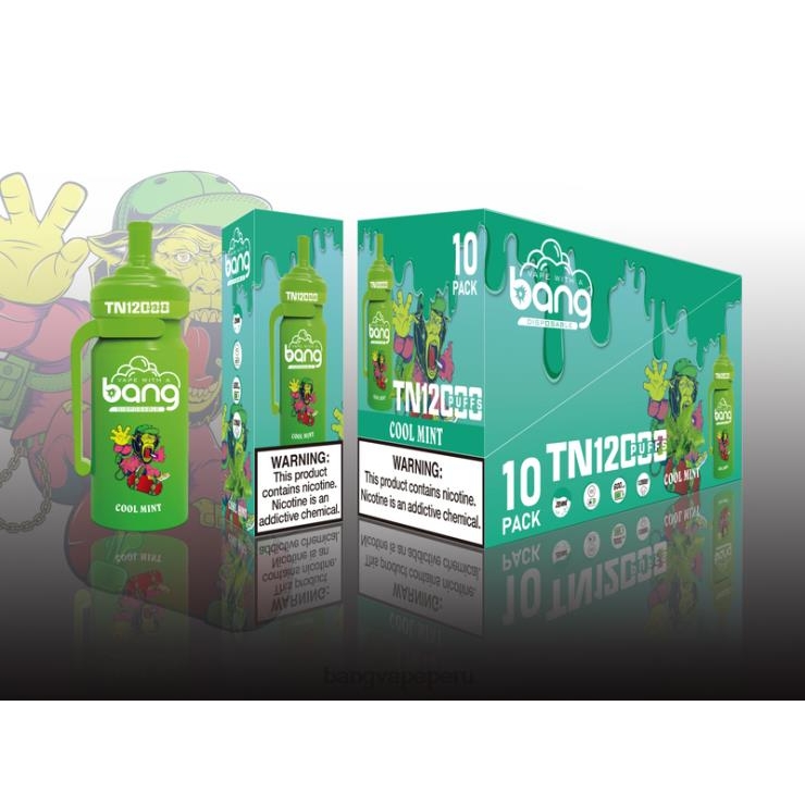 Bang Vape TN12000 vaina con bobina de malla - Vape Gang Perú - desechable F8NHH5