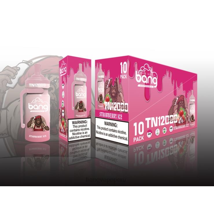 Bang Vape TN12000 vaina con bobina de malla - Vape Gang Perú - desechable F8NHH5