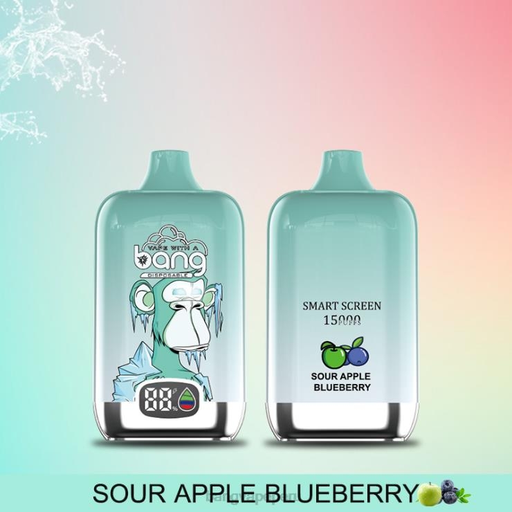 Bang Vape Digital Smart Screen 15000 inhalaciones 25ml - Vape Gang box - desechable F8NHH11