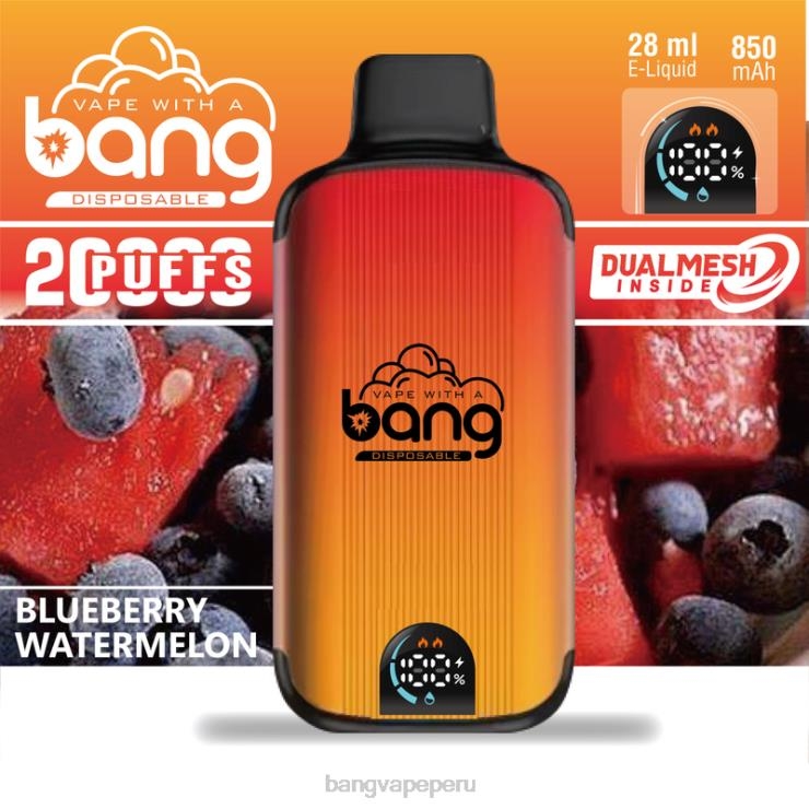 Bang Vape Digital Smart Screen 20000 bocanadas - Vape Gang shop - desechable F8NHH3