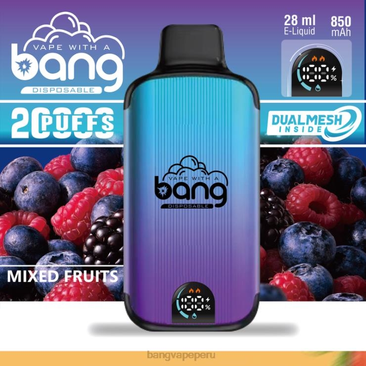 Bang Vape Digital Smart Screen 20000 bocanadas - Vape Gang shop - desechable F8NHH3