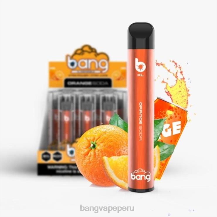 Bang Vape XL desechable - Bang Vape Lima - soda de naranja F8NHH32