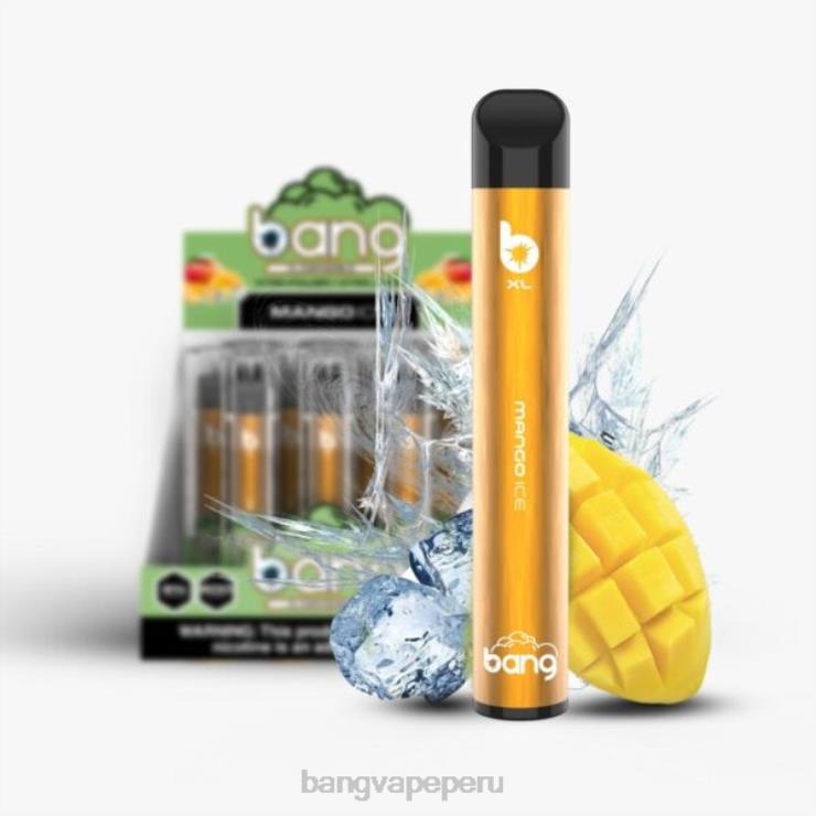 Bang Vape XL desechable - Vape Gang box - hielo de mango F8NHH31