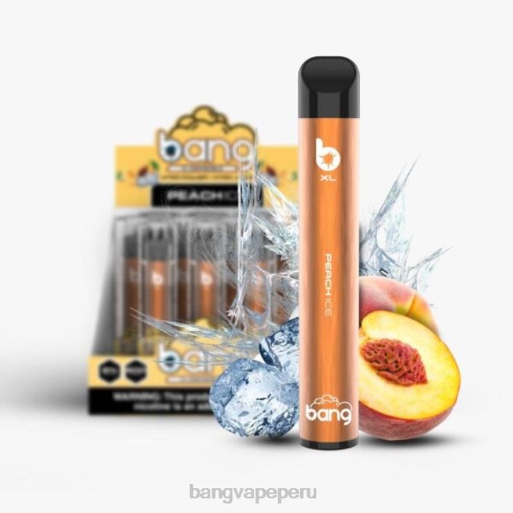 Bang Vape XL desechable - Vape Gang shop - hielo de durazno F8NHH33