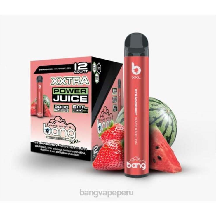 Bang Vape XXL 2000 bocanadas - Vape Gang disposables - sandia fresa F8NHH24