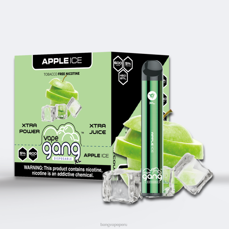 hielo de manzana